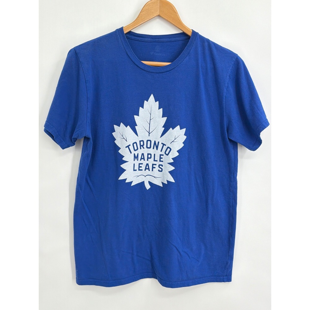 Fanatics Toronto Maple Leafs NHL Graphic‎ T-Shirt Mens Blue Short Sleeve Size M